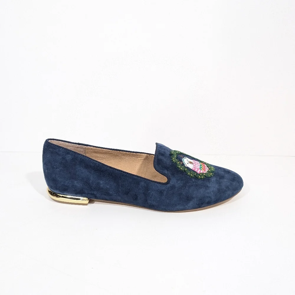 Talbots Ryan Loafer NEW sz 10 Women Slip on Flat Bear Christmas Holiday outfit - Picture 7 of 11